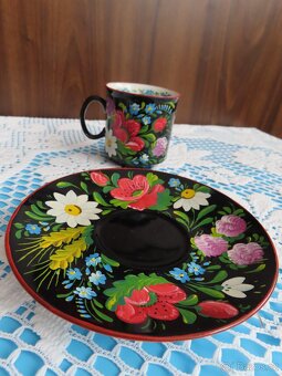 6 ks šálků s podšálky - 3