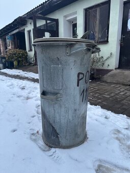 plechová popelnice - 3