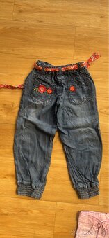3 x kalhoty, vel. 98/104 - 3
