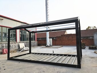 Rám kontejneru - sedlová střecha - domek - 3