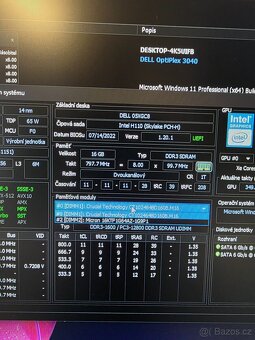 Kompaktní PC Dell 3040 SFF i5 16GB SSD&HDD - 3