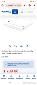 Mezikus Beko na pračku a sušičku - 3