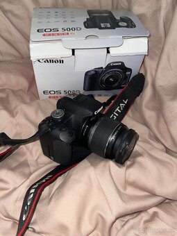 Canon EOS 500D + objektiv EF-S 18-55 IS - 3