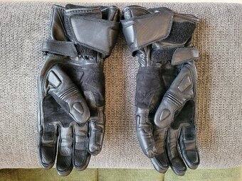 Moto rukavice kožené SECA Integra III černé - 3