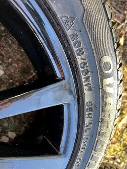 Zimni kola VW Škoda Seat 5x100 205/55 R17, ET35 - 3