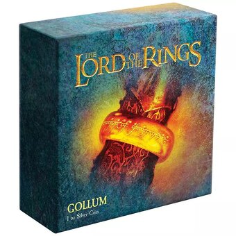 Stříbrná mince Gollum 1 Oz 2022 (Lord of the Rings™) - 3