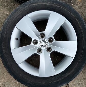 Letní kola Škoda Fabia 3, Rapid 185/60 R15 Dunlop (4120) - 3