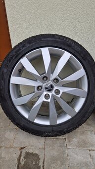 Alu kola Škoda Crystal 17" pneu Barum 205/50 R17 - 3