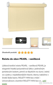Stínící rolety 70x150 cm, 4 ks, cena za kus - 3