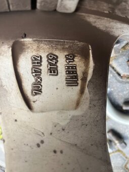r17 5x112 et49.Original Skoda Octavia 3.Pneu 205/50 Barum - 3