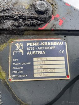 Hydraulická ruka Penz 16100 HL - 3