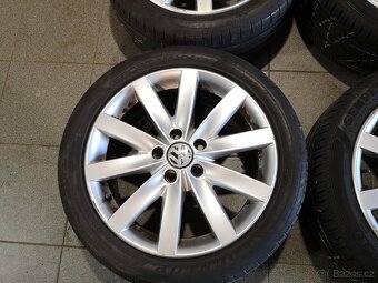 Vw Golf 6,7,8 alu 17 + letní 225/45/17. - 3