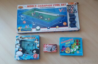 Dětské hry kouzelnický kufřík, kloboučku hop, Tučňáci atd. - 3