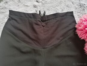 Krásné těhotenské kalhoty - top stav - 3