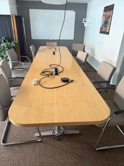 Kancelářský konferenční stůl 400×100cm 10 míst - 3