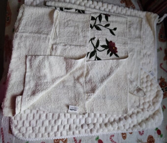 NOVÉ tři ručníky a jedna osuška - 3