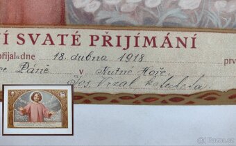 🧑🎄🎄První svaté přijímání (Bl.Vyčichlová), Kut.Hora 1918 - 3