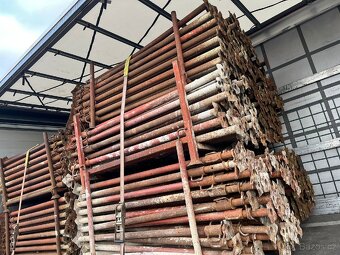 Pouzite,železné,funkční profi stojky(teleskopicke) - 3