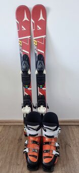 Dětský lyžařský set – lyže Atomic Race 90cm + boty Rossignol - 3