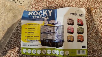 Klec pro hlodavce s terasou - 3