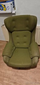Retro otočné křeslo - 3