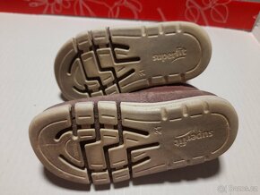 Dětské kožené kotníčkové barefoot boty Superfit - 3