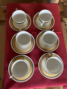 Porcelánová sada šálků (6ks). Haas a Czjzek - 3