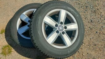 Originál Alu VW Golf +zimní pneu 195/65 R15 - 3