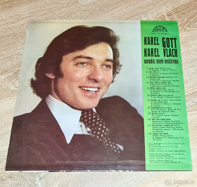 K. Gott, K. Vlach – Melodie, Které Nestárnou, LP VG+ VYPRANÁ - 3