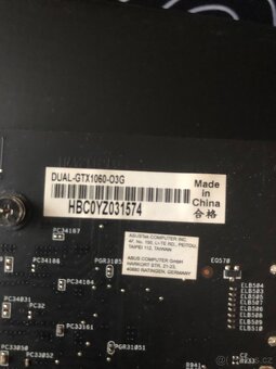 Asus gtx 1060 3Gb - 3