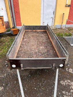 Přívěsný vozík, vlek 3x1,3m 750kg - 3