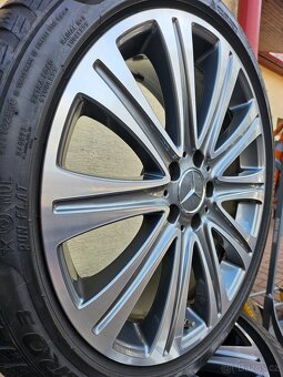 Originál ALU kola MERCEDES E-class 19" RUN FLAT - 3