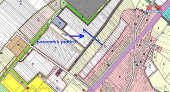 Prodej komerčního pozemku, 1137 m², Moravský Písek - 3