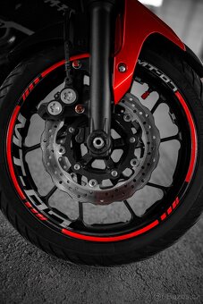 Yamaha MT07 35kw, 2016, červená Lava Red - 3