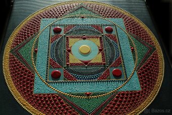 Obraz Mandala 50x50 posvátná geometrie - 3