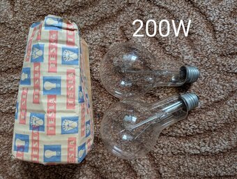 Odporové žárovky E14 i E27 různé výkony (230V) - 3