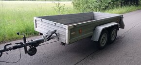 Nákladní dvouosý bržděný přívěs 2000 kg. - 3