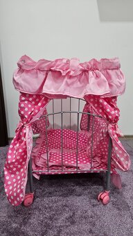 Postýlka s nebesy pro panenky - 3