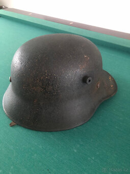 Německá ocelová helma vzor M 18 Rohatka - 3