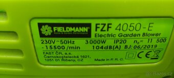 Fukar/vysavač listí - 3