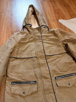Béžový kabát L/40 zn. C&A - 3