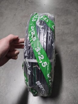 Prodám kabely NKT instal PLUS CYKY-J 3x2,5 RE - kruh 100 - 3