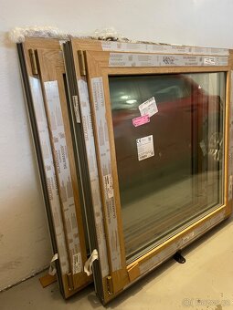 Plastová okna 2 ks 3 sklo š 1105 v 1100 - 3