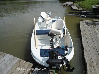 Přívlačový rybářský člun, loď, veslice - 3