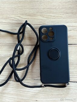 Kryt černý iPhone 15pro Max - 3