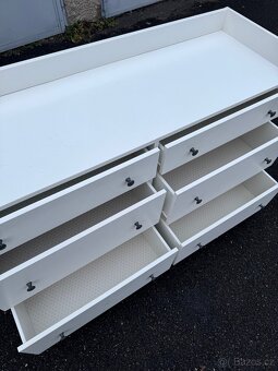 Ikea Hauga komoda 6 zásuvek - 3