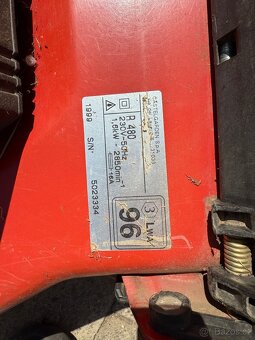 Elektrická sekačka s velkým záběrem - 3