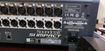 SOUNDCRAFT Si Impact, digit mixpult + orig case THON, - 3
