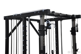 Dřepovací stojan s multipressem a kladkami - 3