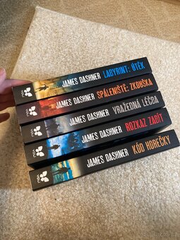 James Dashner - Série Labyrint + 2 x prequel - 3
